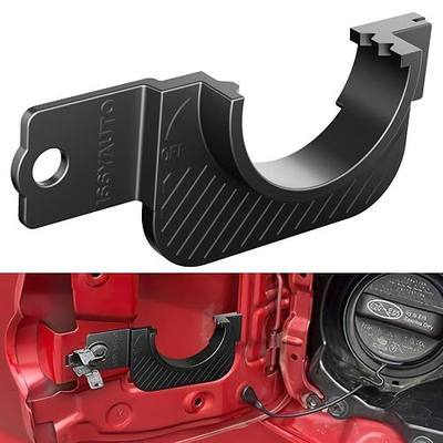 ISSYAUTO Gas Cap Holder Compatible with 2016-2023 Tacoma 3rd Gen Fuel Cap Holder, Black