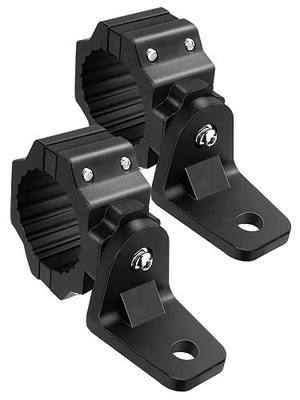 ZIDIYORUO UTV Whip Light Mount for 1.75"-2" Roll Cage Bars, 2-Pack 3 Colors | CNC-Machined Aluminum Alloy · 360° Rotation · Flag & Light Bar Compatible · Works with Polaris RZR, Can-Am, Jeep