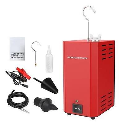 Smoke Leak Detector SDT106 Automotive Smoke Machine EVAP Smoke Tester Vacuum Diagnostic Leakage Tester Car Pipe Leakage Tester Fuel Leaks Detector Built-in Air Pump for DC12V Vehicles