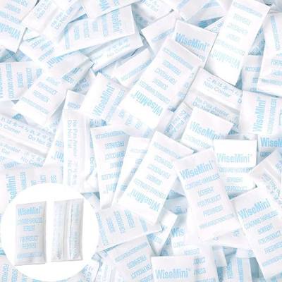 Wisesorb 0.25 Gram 600 Pack Silica Gel Packets, Dessicant Packets, Silica Gel Packs, Moisture Absorbers for Food Storage, Food Safe Desiccant Dehumidifiers