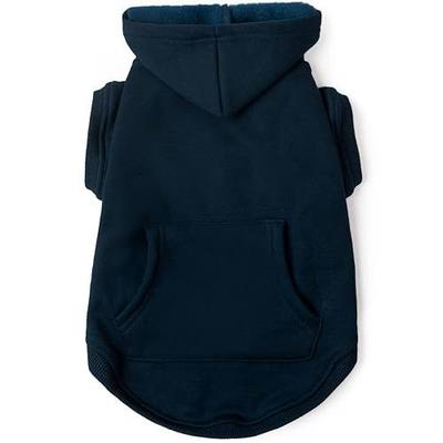 Koneseve Dog Hoodie Fleece Puppy Clothes Warm Sweater with Hat for Small Dogs Cat Hooded Shirt Kitten Pet Basic Hoodies Sweatshirt with Pocket Doggie Soft Winter Coat Apparel (Blue; S)