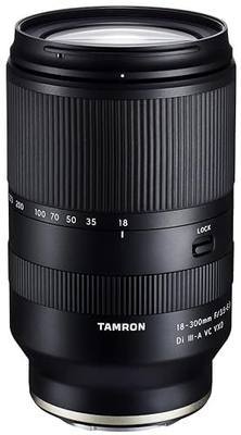 Tamron 18-300mm F/3.5-6.3 Di III-A VC VXD Lens for Sony E APS-C Mirrorless Cameras (Black) | All-in-One 18-300mm F/3.5-6.3 for Sony E Aps-C, Vc Stabilization, Vxd Fast Af, 67mm Filter, 1:2 Macro