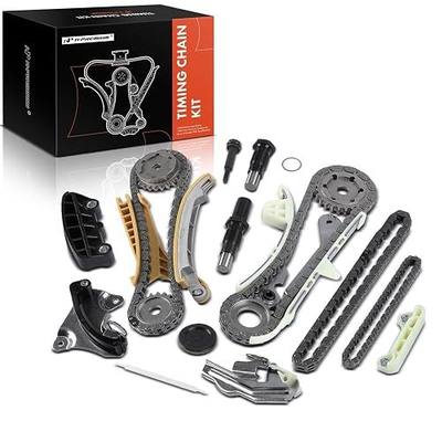 A-Premium 17PCS Engine Timing Chain Kit W/Tensioner & Guide 4.0L 6Cyl SOHC | Compatible with Ford, Mercury, Mazda - Explorer 97-10, Explorer Sport Trac, Ranger 01-10, B4000 01-10, Mountaineer 98-10