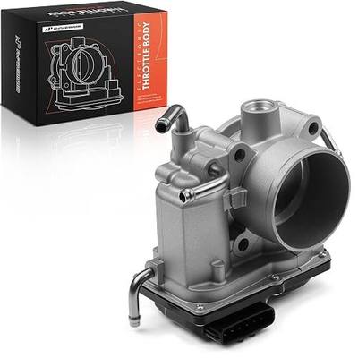 A-Premium Electronic Throttle Body Compatible with Toyota, Scion, Lexus & Pontiac Model - Corolla, Camry, Matrix, RAV4, Solara, tC, xB, HS250h, Vibe - 2.4L L4, w/TPS, Replace# 22030-0H031, 19205296