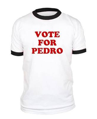 Vote for Pedro T-Shirt, Funny T-Shirt, Napoleon Dynamite Shirt, Vintage Movie Tee, Retro Film Apparel, Humorous Gift for Fans