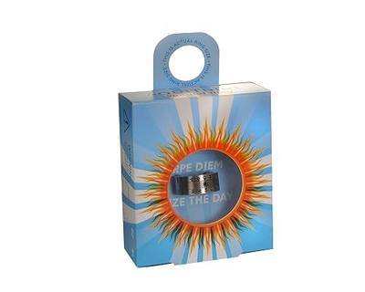 Retroworks Sundial Ring Silver Finish (Size 13, Silver)