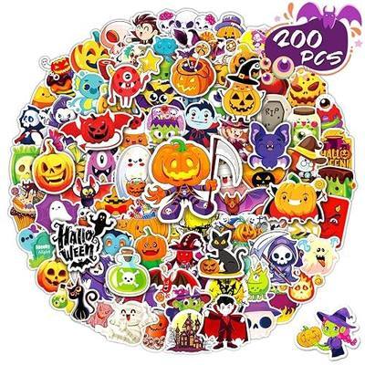 200Pcs Halloween Stickers for Kids Adults