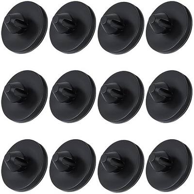 12 Pcs Brake Light Switch Stopper, Automotive Vehicle Clutch Pedal Stopper, Rubber Brake Pedal Stop Pad Replacement, Cars Accessories Compatible with 90541-06036, Easy Install