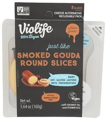 Violife Plant Based Smoked Gouda Slices, 5.64 OZ