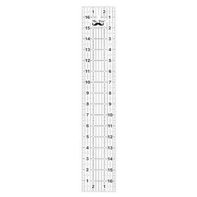 Mr. Pen- Sewing Ruler, 3 x17 Inch, Acrylic Quilting & Cutting Ruler, Non-Slip, Sewing Supplies