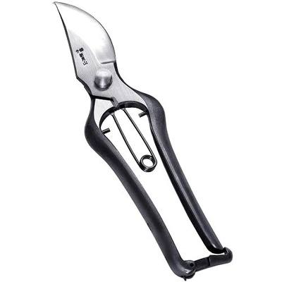 Japanese Pruning Shears for Gardening 9”, Professional Heavy Duty Bypass Pruners, Hand Forged Japanese Carbon Steel Blade, Spring Loaded Handle, Made in Japan