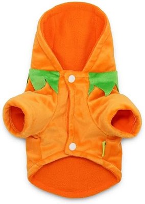 Pet Halloween Costume Dog Pumpkin Costumes Halloweens Clothes for Small Medium Dogs, Small