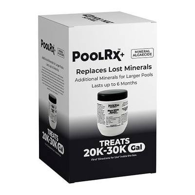 Pool RX 332066 PoolRX+ Booster Black Swimming Pool Algaecide, Single Unit