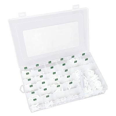 Letter Board Letters Only,504 PRE-Cut Characters (1 Inch,White) with Sorting Tray,Felt Board Letters