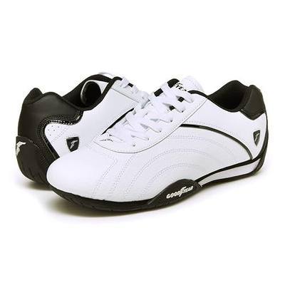 Goodyear Mens Ori Racer Sneaker – Low-Top Sneakers, PU Leather & Mesh Lining