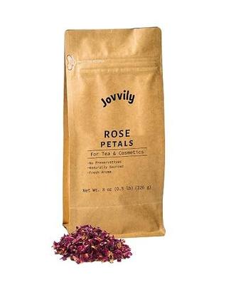 Jovvily Rose Petals - 8oz - Edible - Fresh Aroma