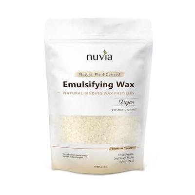 Emulsifying Wax, 100% Natural Plant Derived, Non-GMO, Cosmetic Grade; 6oz