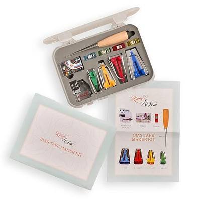 Love Sew Bias Tape Maker Kit Adjustable Binding Kit Finish Raw Edges All 5 Sizes 6MM 9MM 12MM 18MM 25MM