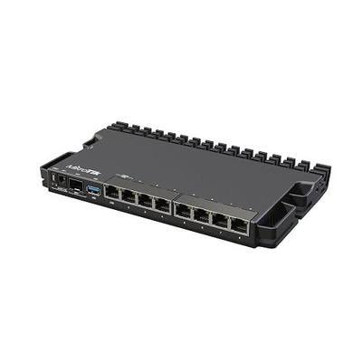 MikroTik RouterBORD 5009UG+S+ with Marvell Armada ARMv8 CPU, 876538 (Marvell Armada ARMv8 CPU (4-cores, 1.4GHz per core), 1GB of DDR4 RAM, 1GB RB5009UG+S+in, Ethernet WAN,)