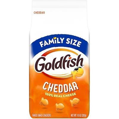 Goldfish Cheddar Cheese Crackers, 10 Oz Bag