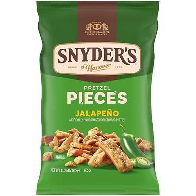 Snyder's of Hanover Jalapeño Flavored Pretzel Pieces, 11.25 Oz