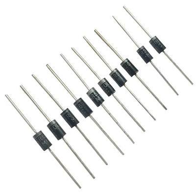 50pcs 5Types Schottky diodes,Package Including:SR3100 SR3200 SR560 SR5100 SR5200.