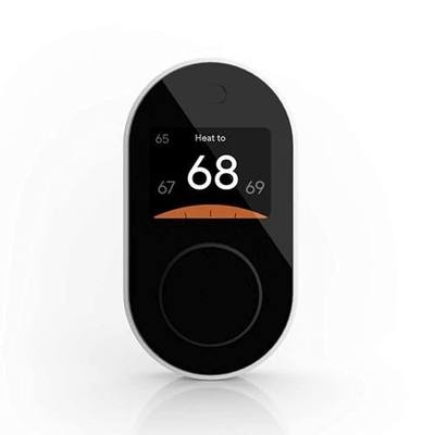WYZE Smart WiFi Thermostat for Home with App Control Compatible with Alexa and Google Assistant, Only Designed for 2.4 WiFi Connection Black (Renewed)