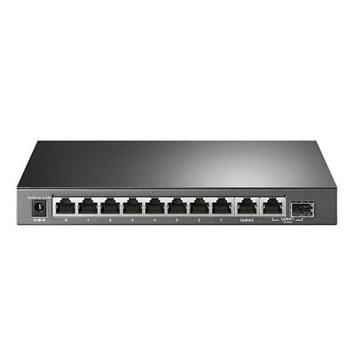 TP-Link TL-SG1210MP, 8 Port Gigabit PoE Switch, 8 PoE+ Ports @123W, w/ 2 Uplink Gigabit Ports + 1 Combo SFP Slot, Plug & Play, Extend, Priority & Isolation Mode,