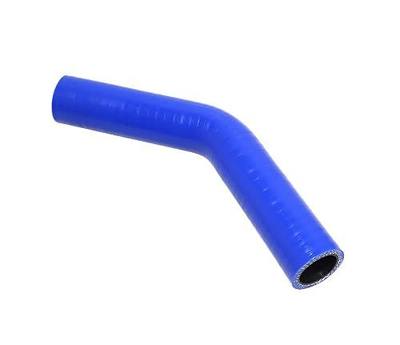 4-Ply Reinforced High Temperature 1.25" ID 45 Degree Elbow Coupler Silicone Hose (BLUE, 1.25'')