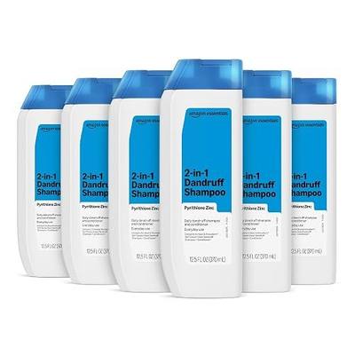 Amazon Essentials 2-in-1 Dandruff Shampoo and Conditioner, Gentle, pH Balanced, 12.5 Fl Oz (Pack of 6) (Previously Amazon Basics)