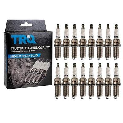 TRQ Chrysler Dodge Ram Jeep 5.7L Hemi Mercedes Benz 5.5L V8 Iridium Spark Plugs Engine Tune Up Ignition Kit 16 Piece Set