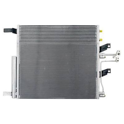 TRQ Air Conditioning A/C Condenser Receiver Drier Aluminum for Ram | for 2011-2018 Ram 1500 2012-2013 Ram 2500 2012-2013 Ram 3500 4.7L V8 5.7L V8 Auto Trans From 5/31/11 Production Date with