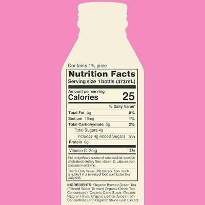 Saint James Passion Fruit & Peach Organic Green Tea, 16 Oz, 12 Pack | Low Sugar, Non GMO, organic green iced tea, brewed ice tea, antioxidant tea, no artificial flavors, 16 fl oz, 12 pack