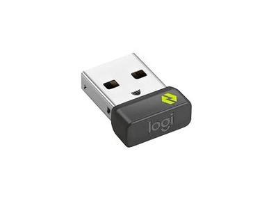 Logitech Bolt USB-A Receiver | Secure wireless connection up to 10 meters (33 feet) range, connects up to 6 compatible wireless devices, plug-and-play