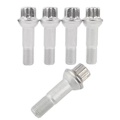 14mm x 1.5 Wheel Lug Bolt OE Factory Wheel | Compatible with ML500 S550 CL63 ML350 GLK350 CL500 GL450, Pack of 5