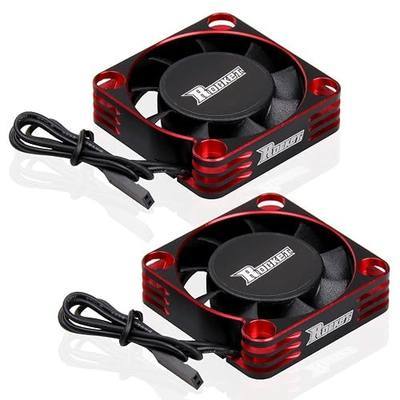 2Pack 16000RPM RC Motor Cooling Fan 40MM 8.5V 55/56/58mm Diameter Motor Fan