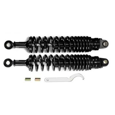 360mm Motorcycle Shock AbsorberRear Suspension 8mm Spring | 14.17 inch, ATV Quad Scooter Dirt Bike, Max loading:300kg/pair 660lb/pair, Universal Fit YZF-R1 R6 YZF125 XC EXC XCF