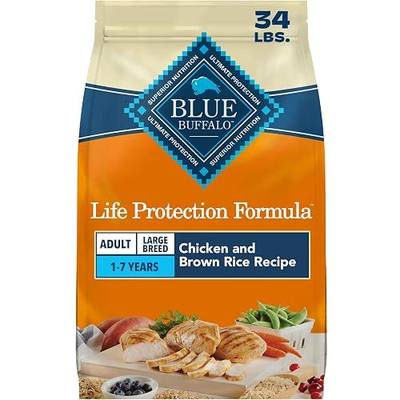 Blue Buffalo Life Protection Formula Chicken Large Adult Dog Food, 34 lb | Real Chicken #1 Ingredient, Antioxidant-Rich LifeSource Bits, Glucosamine Supports Joint Health & Mobility in Large Breeds