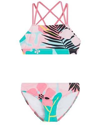 Kanu Surf Girls' Aria Beach Sport UPF 50+ Mini Tankini Two Piece Swimsuit