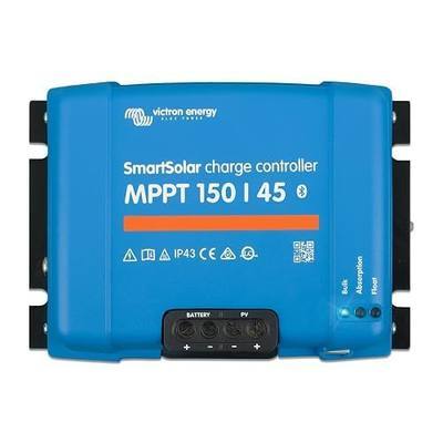 Victron Energy SmartSolar MPPT Charge Controller 150V, 45A, 12/24/36/48V | Bluetooth Solar Charge Controllers for Solar Panels