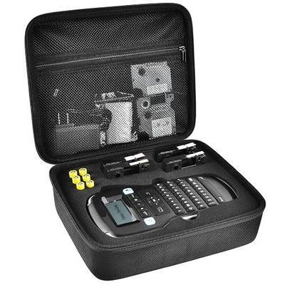 PAIYULE Label Maker Case for DYMO LabelManager 160/280, Black | Storage Case for Portable Label Maker ,Made for Label Tapes, Adapter, Batteries and Daily Carry, Box Only