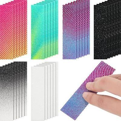 Gersoniel 36 Pcs Anxiety Sensory Stickers Strips Adhesive Textured Mental Health Awareness Calm Stickers Mindfulness Fidget Stress Anxiety Relief Item School Counselor Office Desk(Gradient Style)