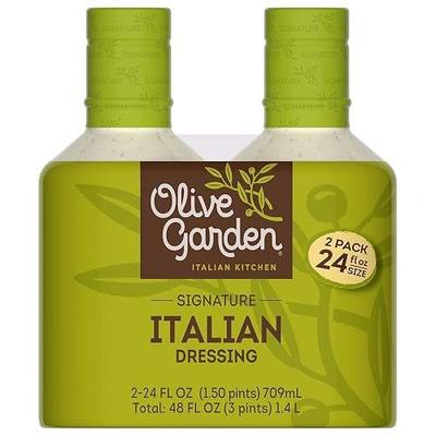 Olive Garden Italian Dressing 2/24 Ounce Bottles, Set of 2