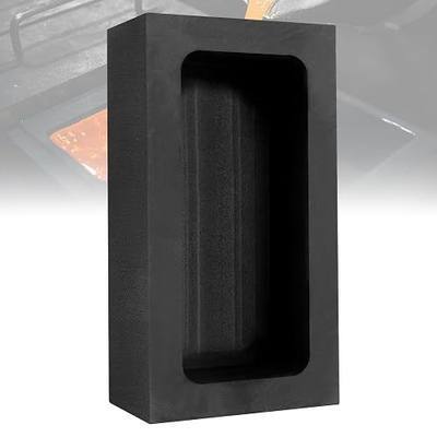 GanFindX 1 PCS (1KG Au-56ML) Pure Graphite Ingot Molds for Melting Casting Refining Gold Silver Metal Aluminum Copper Brass with Packing Box