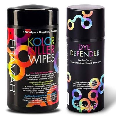 FRAMAR Kolor Killer Wipes Dye Defender Hair Color Barrier Cream