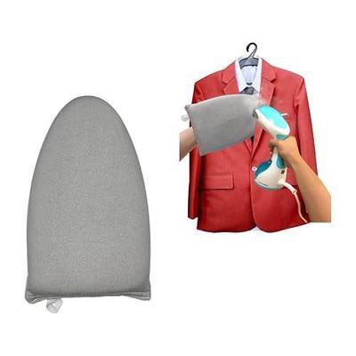 Garment Steamer Ironing Glove with Finger Loop, Heat Resistant Waterproof Ironing Mitt for Heat Resistan Handheld Steamer, Garment Steamer Accessories for Clothes (Grey)