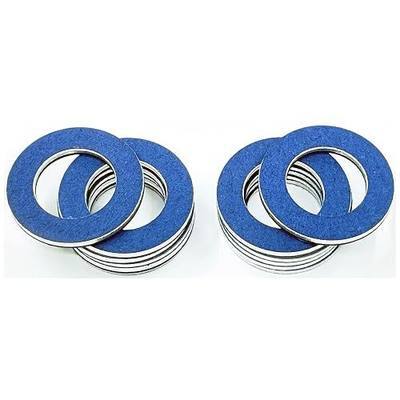 12 Packs 90430-12031 Oil Drain Plug Gaskets Compatible with Toyota Tacoma Tundra Camry Oil Plug Gasket Corolla 4Runner Scion Avalon Replacement for Lexus Oil Plug Gasket