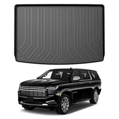 Mixsuper Cargo Liner for Chevrolet Suburban/GMC Yukon XL 2021-2025 2026, All Weather Trunk Liner Rear Cargo Mat Behind The 3rd Row Seats Black