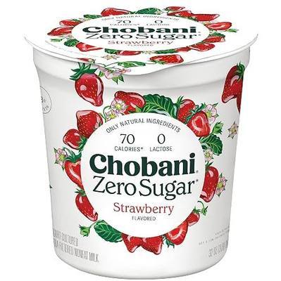 Chobani, Zero Sugar Yogurt, Strawberry 32oz