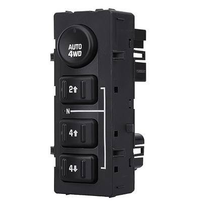 Obaee 4WD Transfer Case Switch for 2003-2007 Chevy Silverado GMC Sierra | 4x4 Wheel Drive Button Compatible with Suburban, Tahoe, Avalanche, GMC Yukon, Cadillac Escalade, Replaces 19259313
